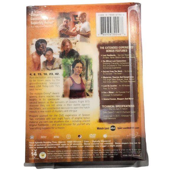 LOST Season 2 Complete Second Season DVD Boxed Set - Picture 2 of 5